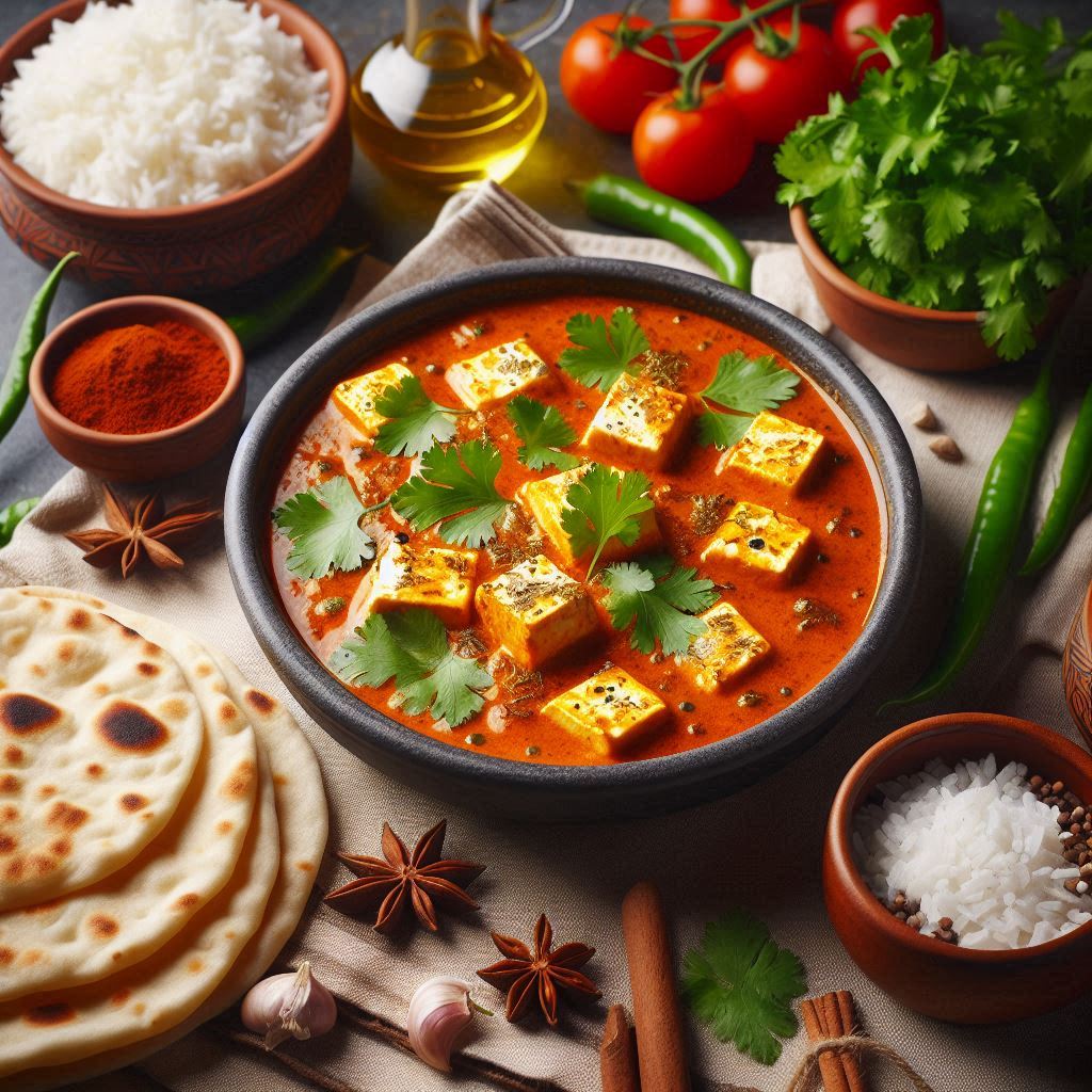 garnish shahi paneer